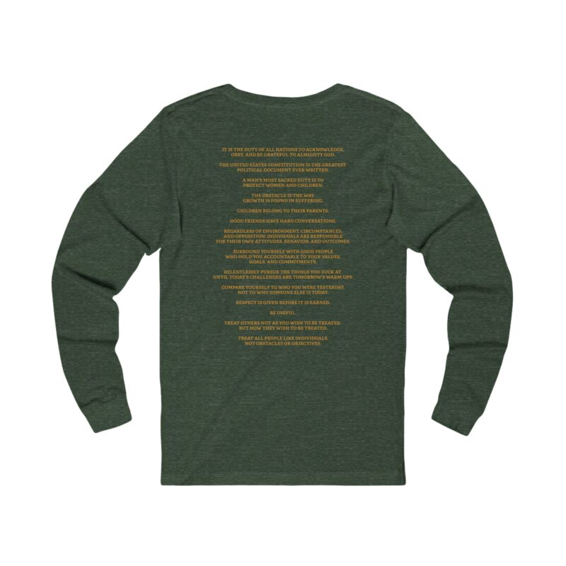 Unisex Core Values Long Sleeve Tee - Image 12
