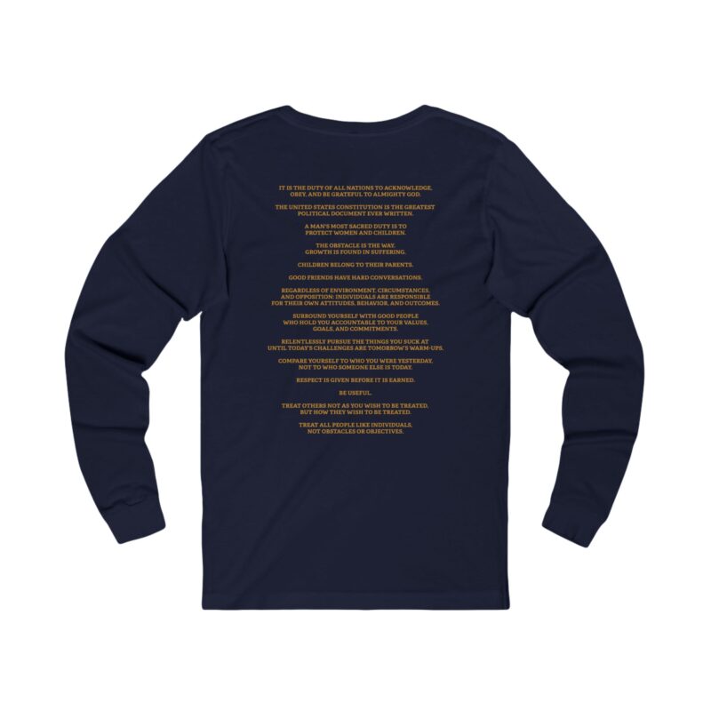 Unisex Core Values Long Sleeve Tee - Image 6