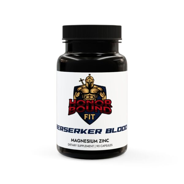 Magnesium Zinc Supplement (90 Capsules)