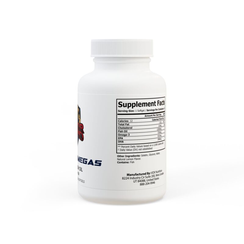 Alpha Omegas - Omega 3 Fish Oil - Image 3