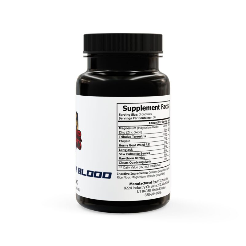 Magnesium Zinc Supplement (90 Capsules) - Image 3