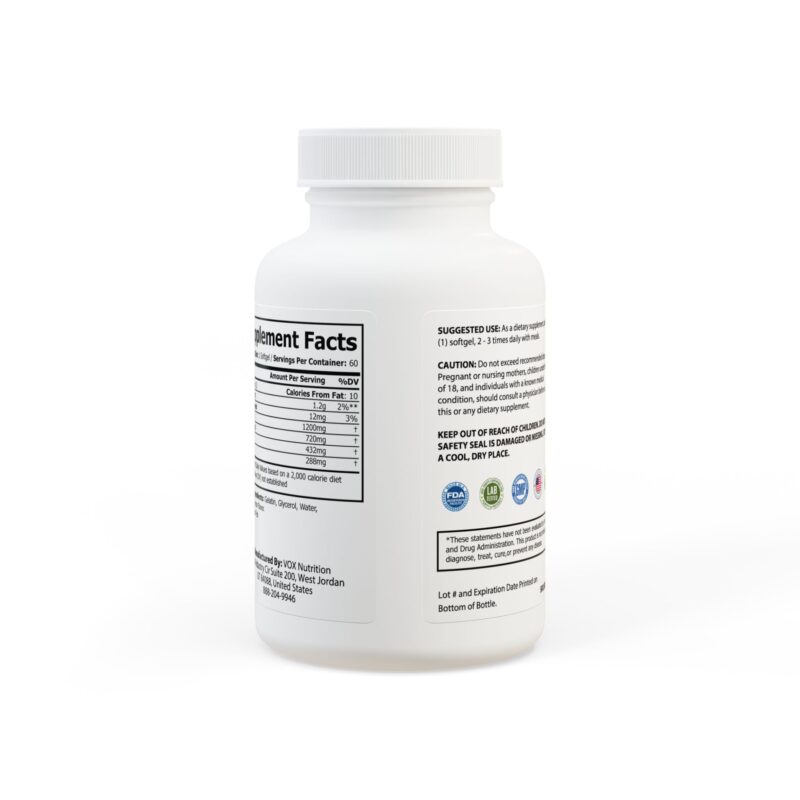 Alpha Omegas - Omega 3 Fish Oil - Image 4